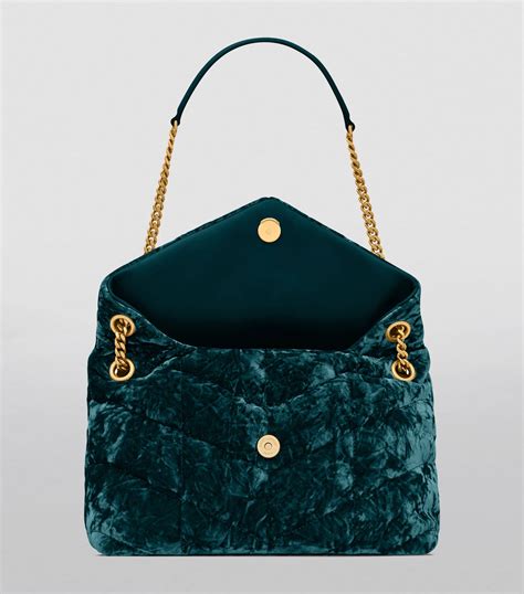 ysl velvet camera bag|ysl small puffer bag.